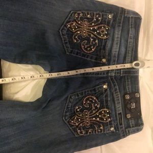 Miss Me jeans. Professionally altered boot cut size 29. Previously very loved